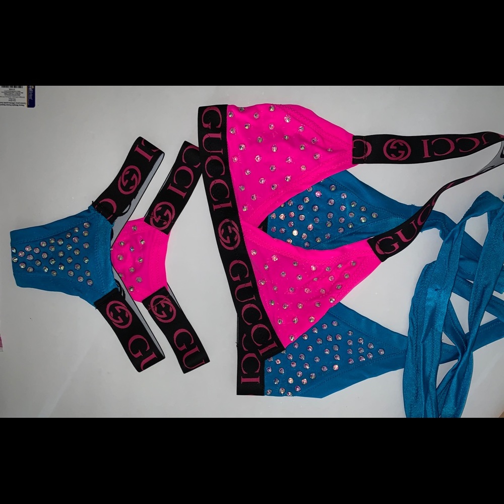 Exotic dancer stripper wear 2 pack